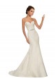 Blanc Fourreau Tulle Dentelle Robes de mariée en Gros