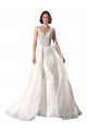Blanc Sirène Tulle Dentelle Robes de mariée en Gros