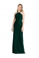 Evergreen Trompette Licou Mousseline Longue Robes demoiselle d'honneur en Gros