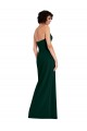 Fourreau Scoop Sans bretelle Crêpe Stretch Longue Formelles Robes demoiselle d'honneur / Robes de soirée / Robes de bal en Gros