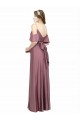 Fourreau Épaule Dénudée Satiné Soyeux Longue Formelles Robes demoiselle d'honneur / Robes de soirée / Robes de bal en Gros