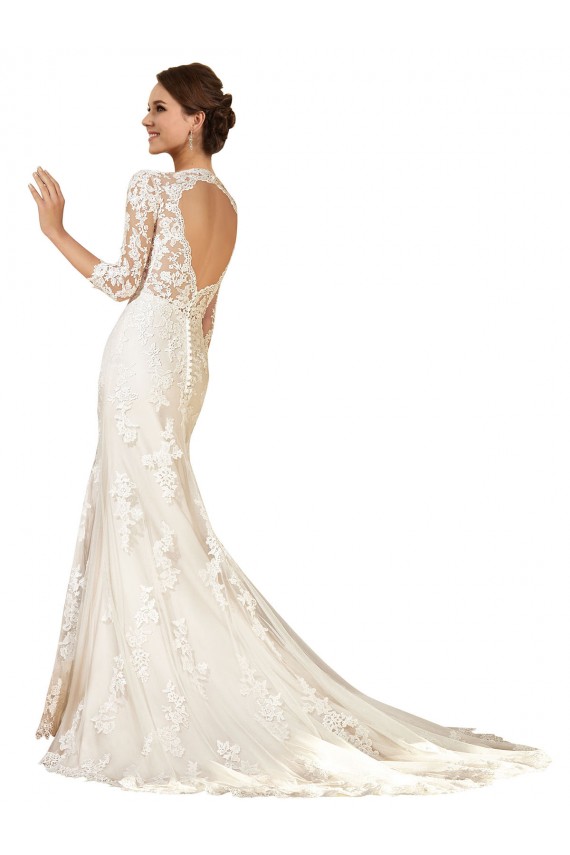 Ivoire Fourreau Dentelle Robes de mariée en Gros
