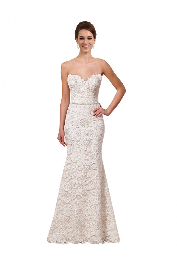 Ivoire Fourreau Dentelle Robes de mariée en Gros