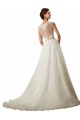 Ivoire Princesse Illusion Tulle Dentelle Robes de mariée en Gros