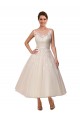 Ivoire Princesse Illusion Tulle Dentelle Robes de mariée en Gros