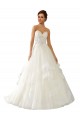 Ivoire Princesse Satiné Tulle Dentelle Robes de mariée en Gros