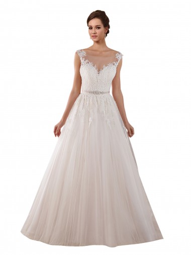 Ivoire Princesse Tulle Dentelle Robes de mariée en Gros