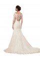 Ivoire Sirène Bateau Dentelle Robes de mariée en Gros