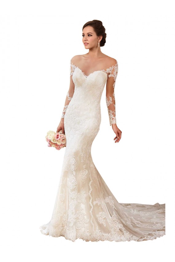 Ivoire Sirène Dentelle Robes de mariée en Gros