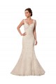 Ivoire Sirène Tulle Dentelle Robes de mariée en Gros