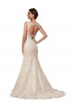 Ivoire Sirène Tulle Dentelle Robes de mariée en Gros