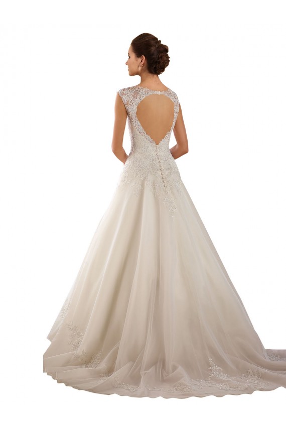 Ivoire Trapèze Dentelle Robes de mariée en Gros