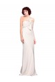 Sirène Sans bretelle Crêpe Stretch Longue Robes demoiselle d'honneur / Robes de bal en Gros