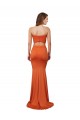 Sirène Sans bretelle Spandex Longue Formelles Robes demoiselle d'honneur / Robes de soirée / Robes de bal en Gros