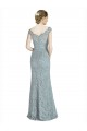 Sirène Épaule Dénudée Dentelle Longue Robes demoiselle d'honneur / Robes de bal en Gros