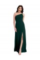 Trapèze Crêpe Stretch Longue Formelles Robes demoiselle d'honneur / Robes de soirée / Robes de bal en Gros